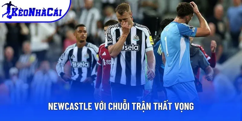 Newcastle với chuỗi trận thất vọng Newcastle với chuỗi trận thất vọng